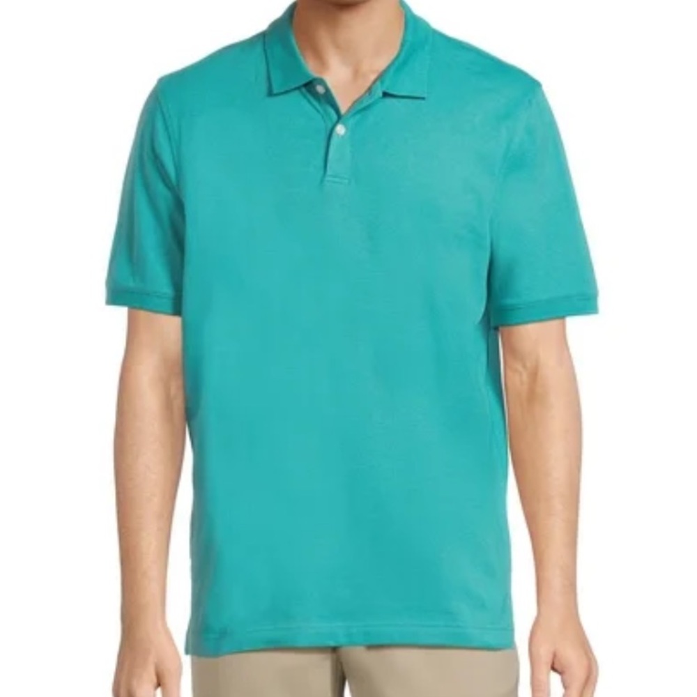 NWT George Teal Polo Shirt XL brand new with tags